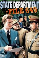 Watch State Department File 649 Freemovieswatch