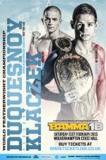 Watch BAMMA 18: Duquesnoy vs. Klaczek Freemovieswatch