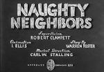 Watch Naughty Neighbors (Short 1939) Freemovieswatch