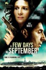 Watch Quelques jours en septembre Freemovieswatch