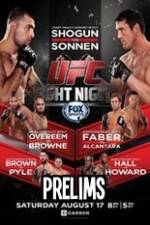 Watch UFC Fight Night 26 Preliminary Fights Freemovieswatch