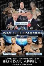 Watch WrestleMania 23 Freemovieswatch