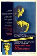 Watch Witness to Murder Freemovieswatch