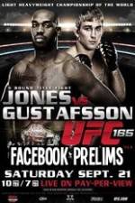 Watch UFC 165 Facebook Prelims Freemovieswatch