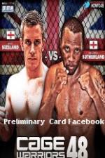 Watch Cage Warriors 48 Preliminary Card Facebook Freemovieswatch