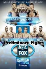 Watch UFC On Fox Henderson vs Diaz Preliminary Fights Freemovieswatch