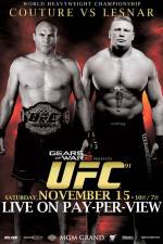 Watch UFC 91 Couture vs Lesnar Freemovieswatch