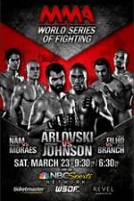 Watch World Series of Fighting 2 Arlovski vs Johnson Freemovieswatch
